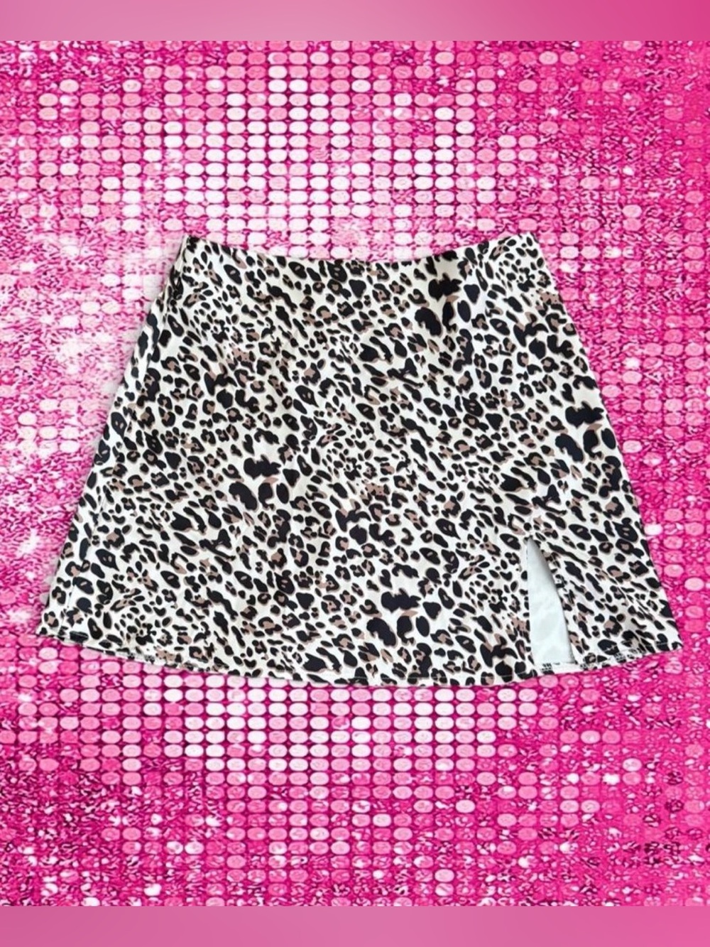 Princess Polly Yates Mini Skirt Leopard
Print NWT Size US 4